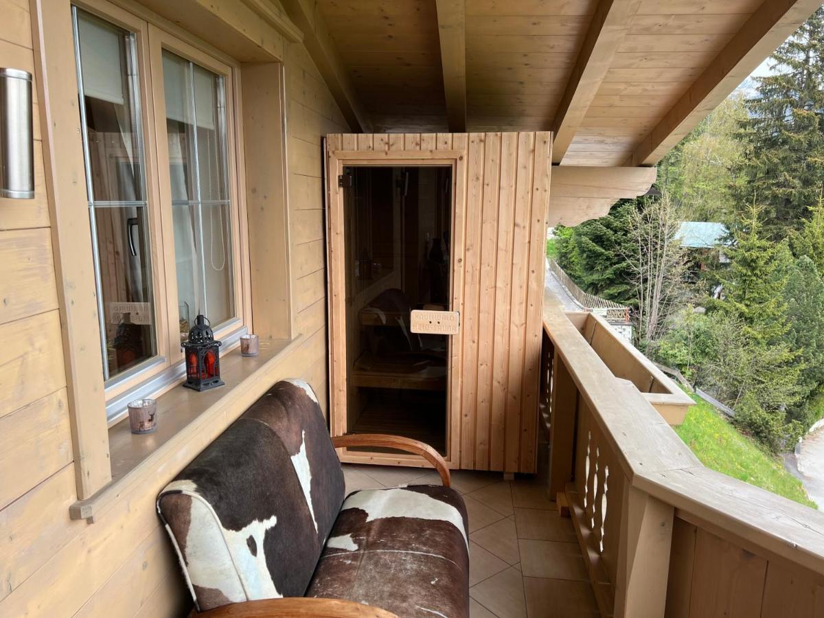 Ferienhaus Zillertal Panorama Blick Balkon Sauna Zellberg ภายนอก รูปภาพ