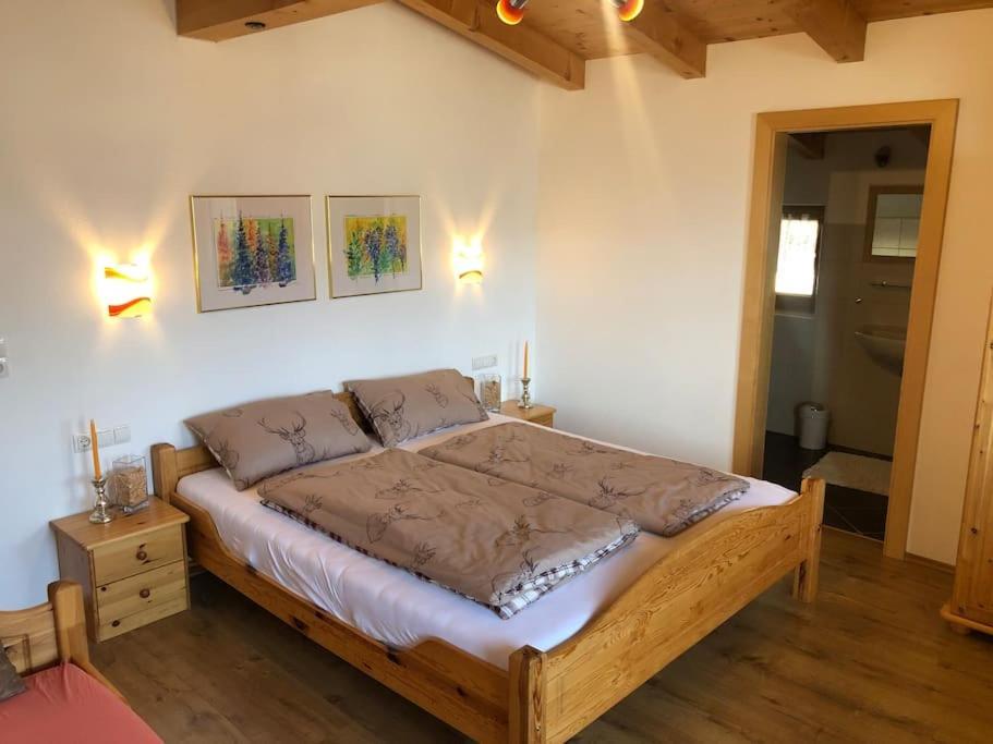 Ferienhaus Zillertal Panorama Blick Balkon Sauna Zellberg ภายนอก รูปภาพ