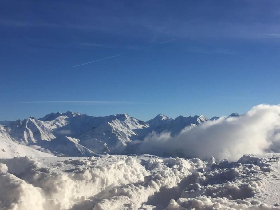 Ferienhaus Zillertal Panorama Blick Balkon Sauna Zellberg ภายนอก รูปภาพ